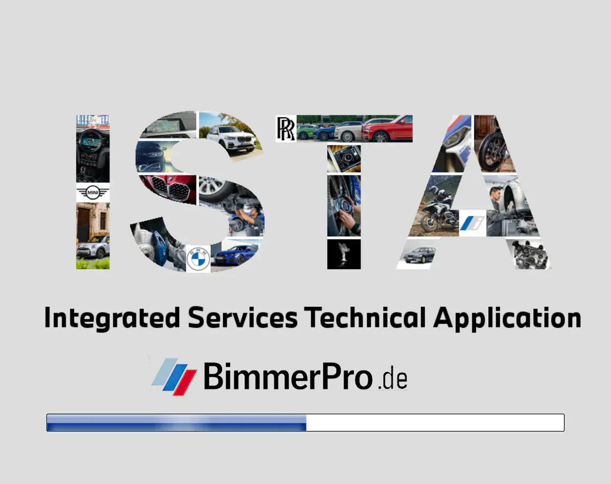 BMW E-Serie Diagnose Software mit ISTA+ für E46, E60, E90 und mehr auf bimerpro.de