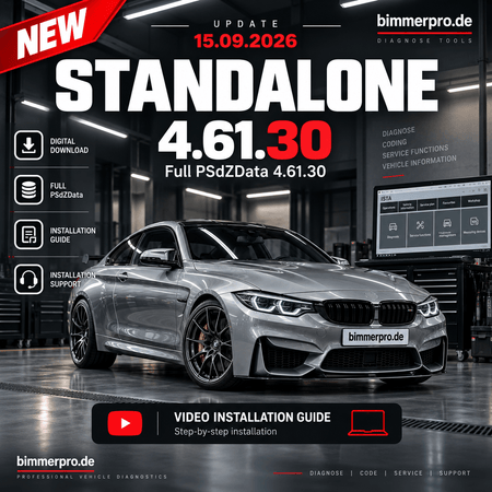 BMW ISTA+ Standalone 4.61.30 Diagnosesoftware mit Full PSdZData 4.61.30 – Download für E/F/G/I-Serie | bimerpro.de